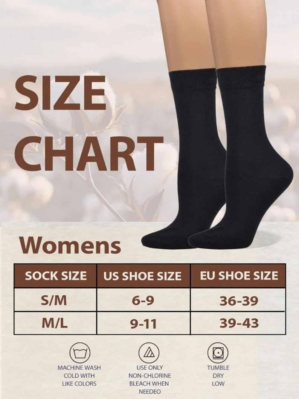 Soft Combed Cotton Seamless Toe Socks for Women - Black, White, Navy Options